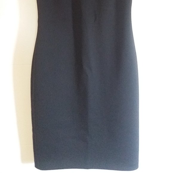 Calvin Klein Women's Scuba Sheath Sleeveless Dress - Color Black - Size 4 - Picture 2 of 16